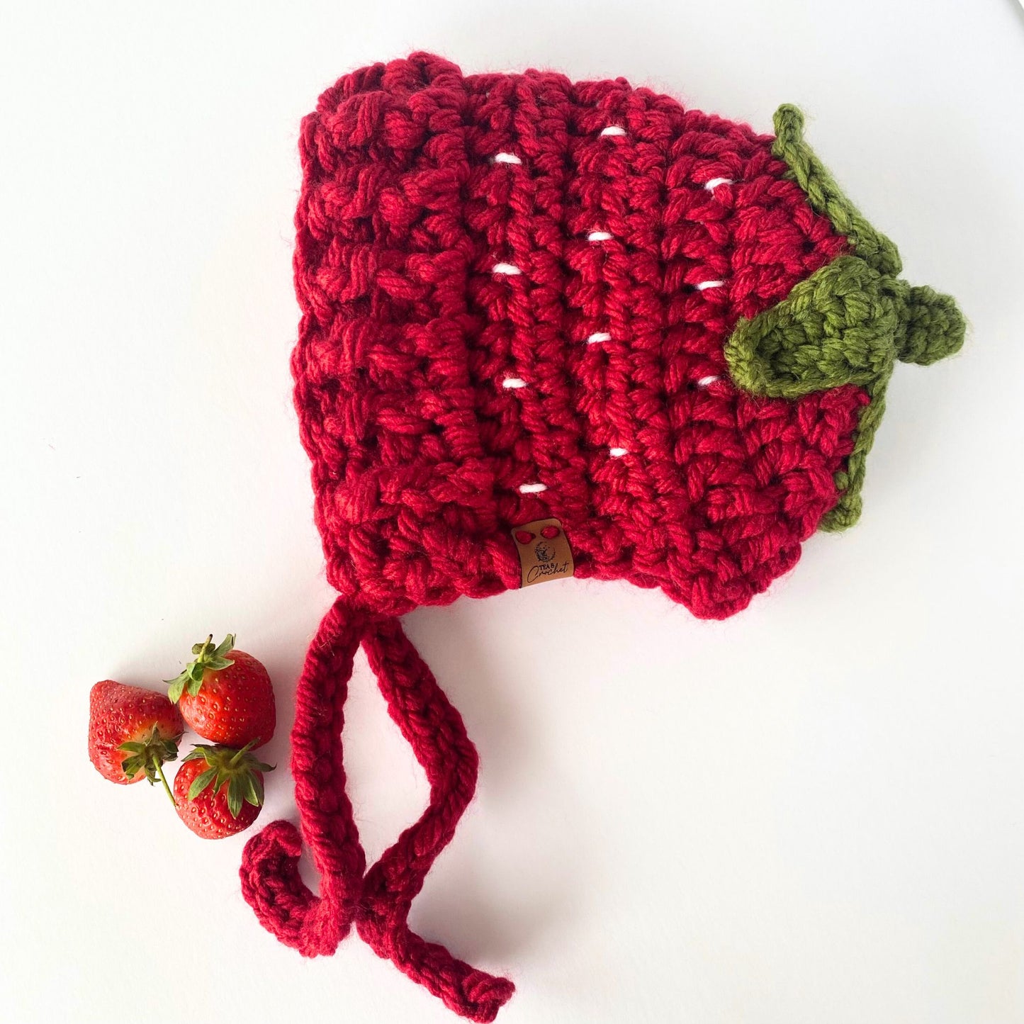Strawberry bonnet round