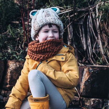 Bear beanie hat
