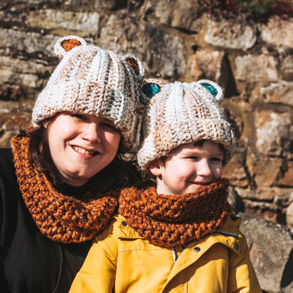Bear beanie hat