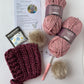 Make it yourself Crochet Pixie bonnet kit (baby through to adult size)