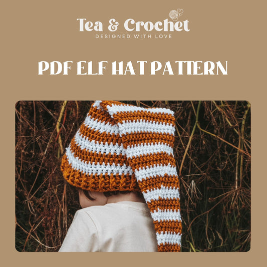 Christmas elf hat PDF Pattern (inc all child and adult sizes)