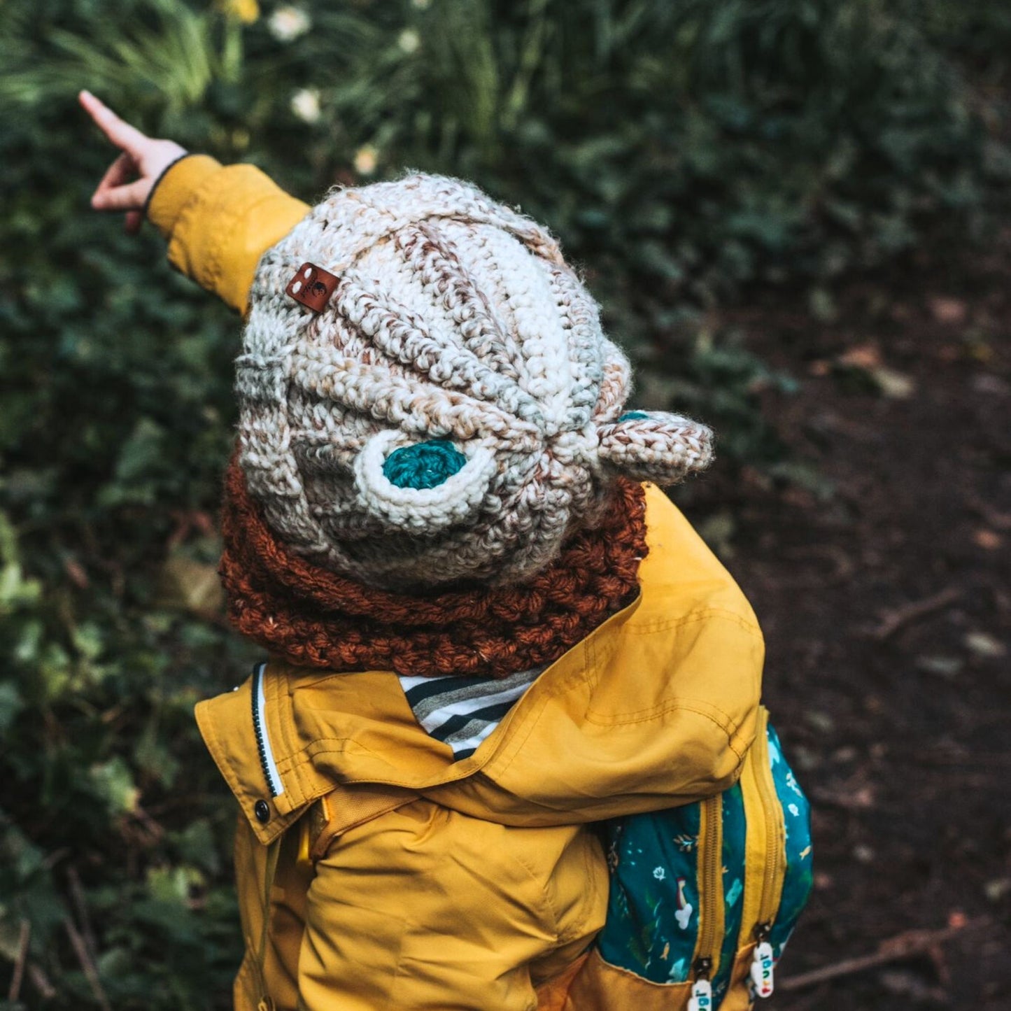 Bear beanie hat
